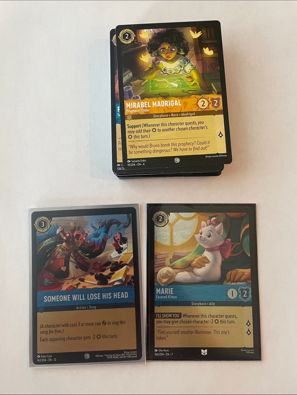 Disney Lorcana Card Lot - 48 Cards Total